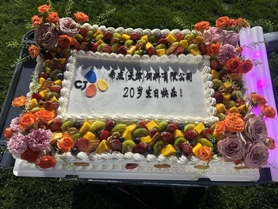 Sretna 20. godišnjica proslava tvrtke CJ Tianjin Feed Company